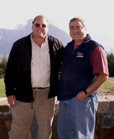 Marc and Pat at Snoqualmie Point Park 10-25-08