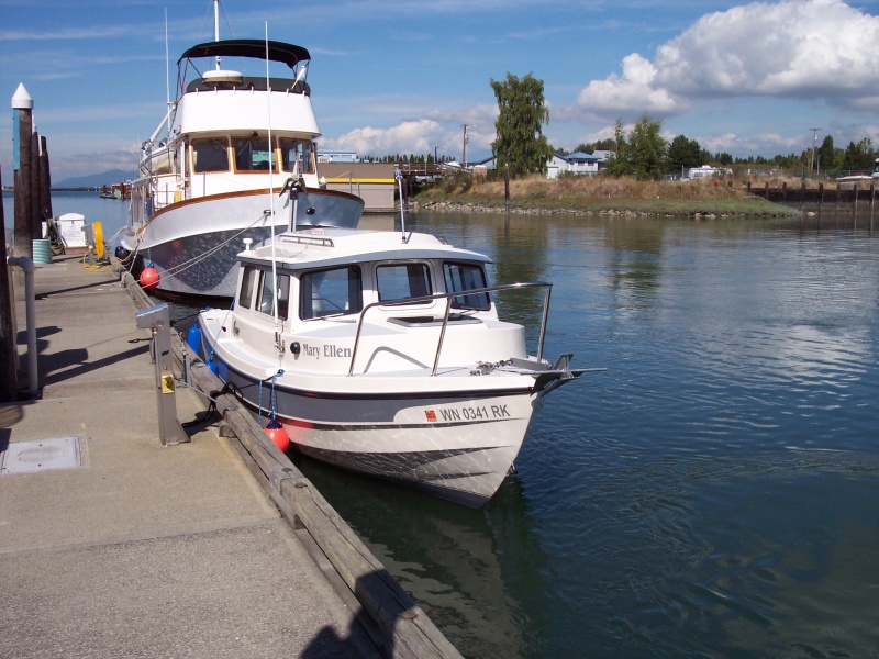 Mary Ellen docked at La Conner, WA.