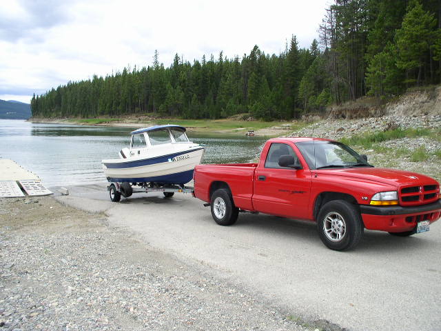 (Matt) My  1987 - 16' Angler (Just Bought 9/2/04) Lake Koocanusa