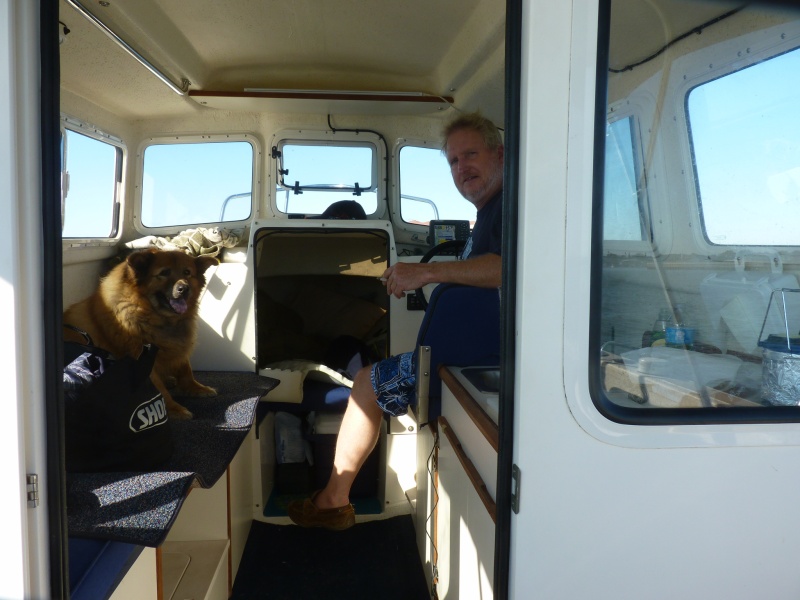 Me and Teddy Talking about fish dinner