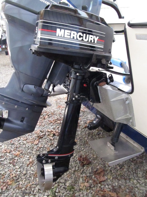 Mercury 5hp, 2-stroke, long shaft kicker