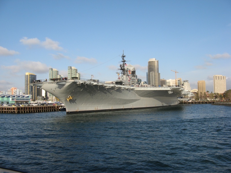 Midway in San Diego harbor
