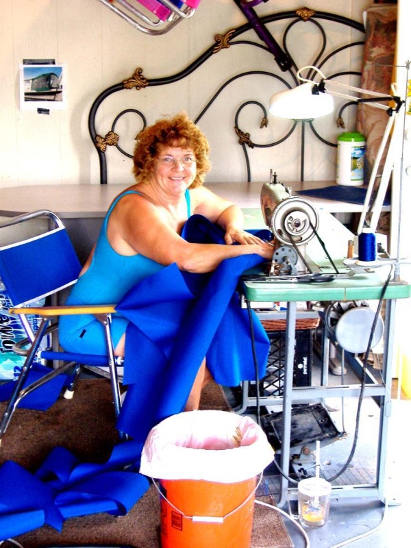 Mike's Sweat Shop is Open and a new Camper Back is under-construction.