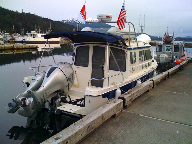 Moored at the Liberty Dock in Auke Bay