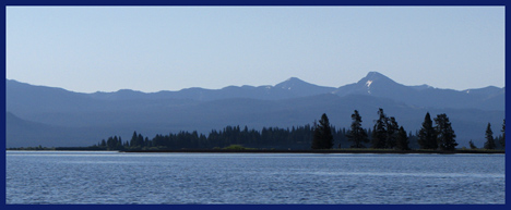 Morning on Yellowstone Lake