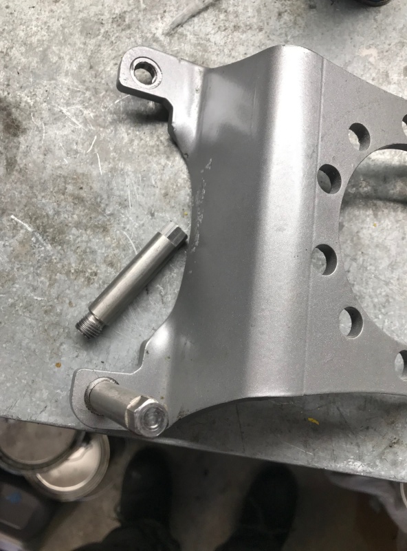Mounting bracket & slide pin