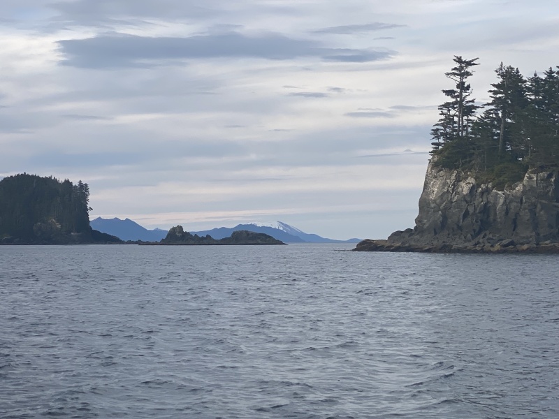 Mt Edgecombe from Piehle Passage