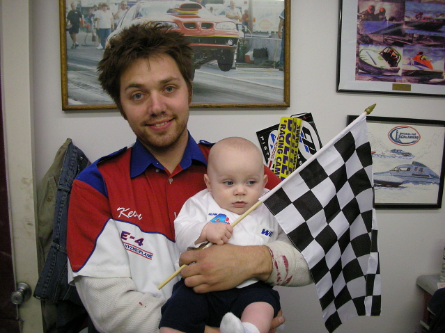 my nephew will-our newest crew member