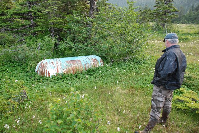 Naked Island Propane Tank