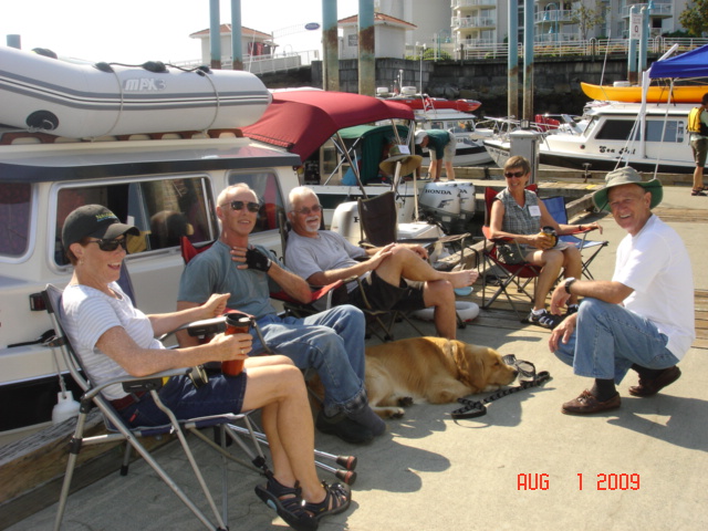 Nanaimo CBGT
Visiting on the dock
