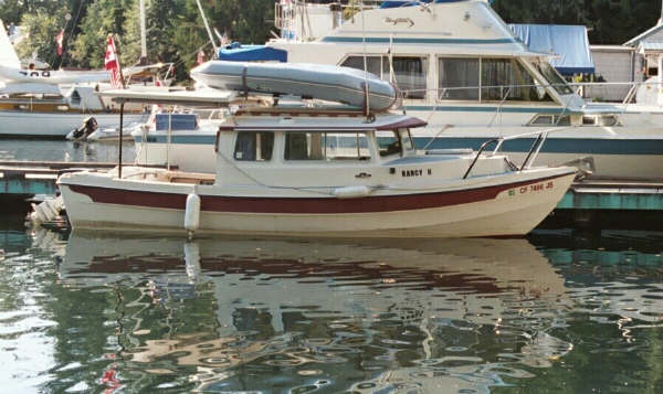 Nancy H at Shawl Bay