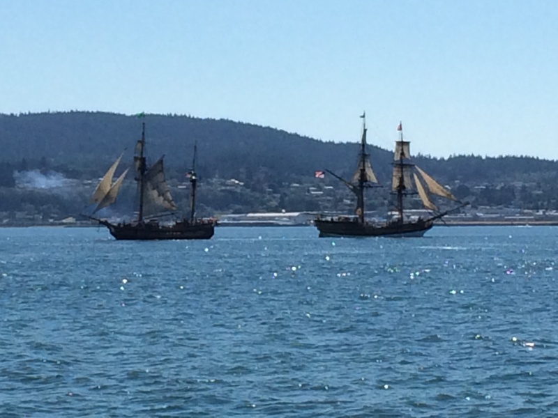 Naval Battle outside Cap Sante Marina