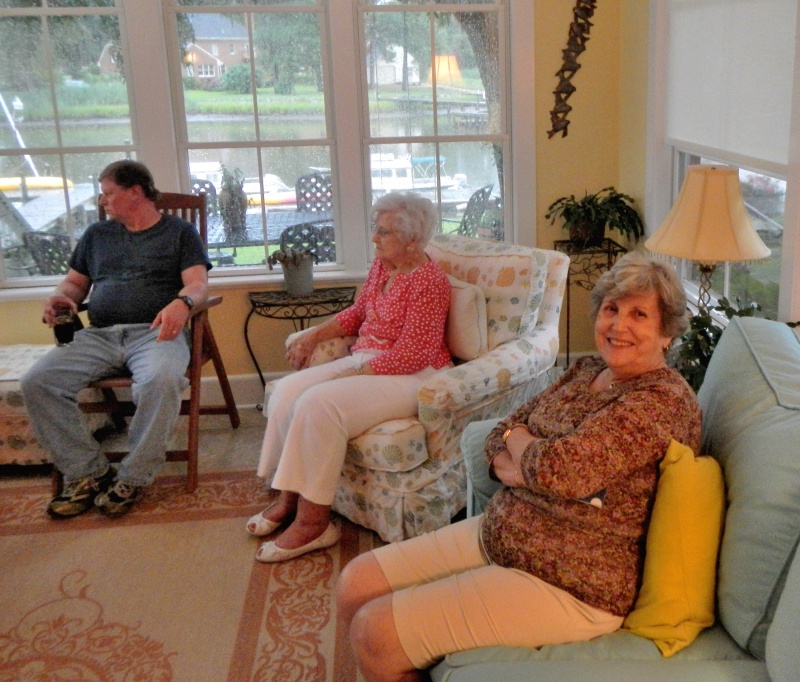 Neal from DELFIN with Joan & Steve's moms
