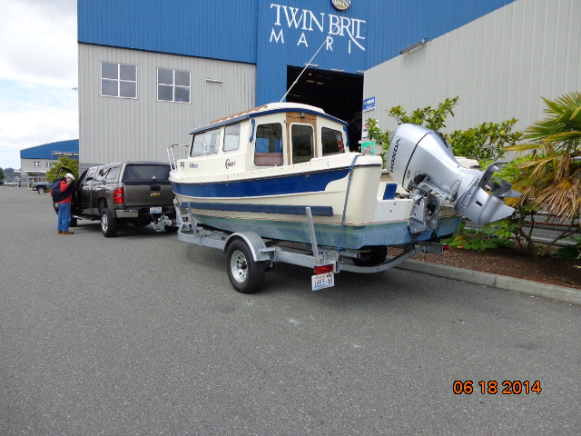 New 90hp Honda on R-MATEY