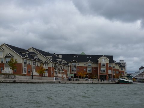 New docking possibilities on the Genesee River in Rochester,N.Y.