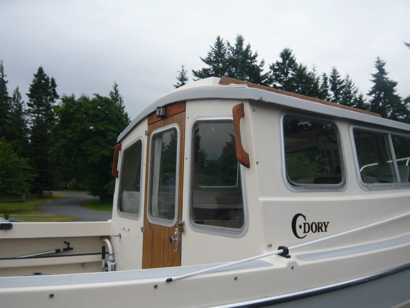 new dory stickers. and clean and oiled wood