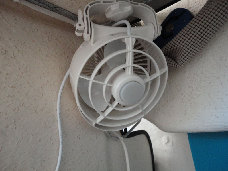 New Fan Stb above bunk