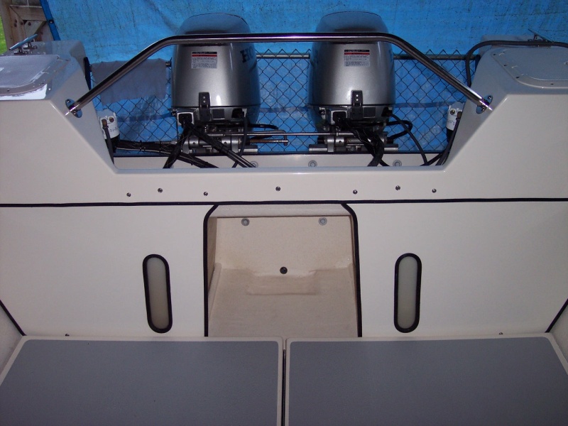 New fuel tank tiedown and cover system.
