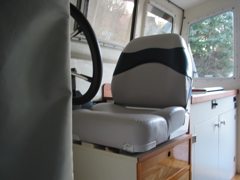 New helm seat