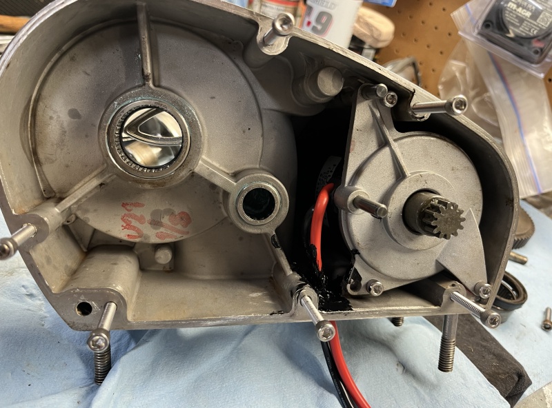 New motor, bearings