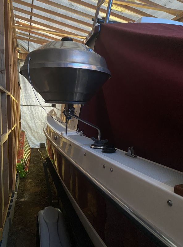 New to me, Magma Kettle BBQ. Paid $55.00 on Craigslist.  Another $88.00 (thanks Prime Amazon.) for the rod holder and clamp to make it work on the C-Handler. 

Some elbow grease cleaned it up.

Cannot wait to try it out.