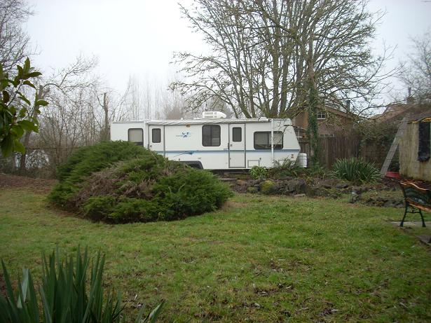 new (to us) 'road cabin'.