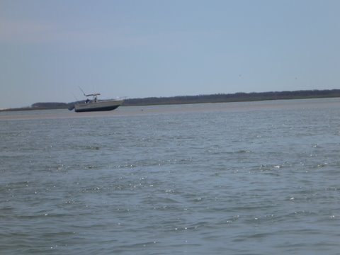 Nice deep V pursuit, twin Yamaha's bar hopping.