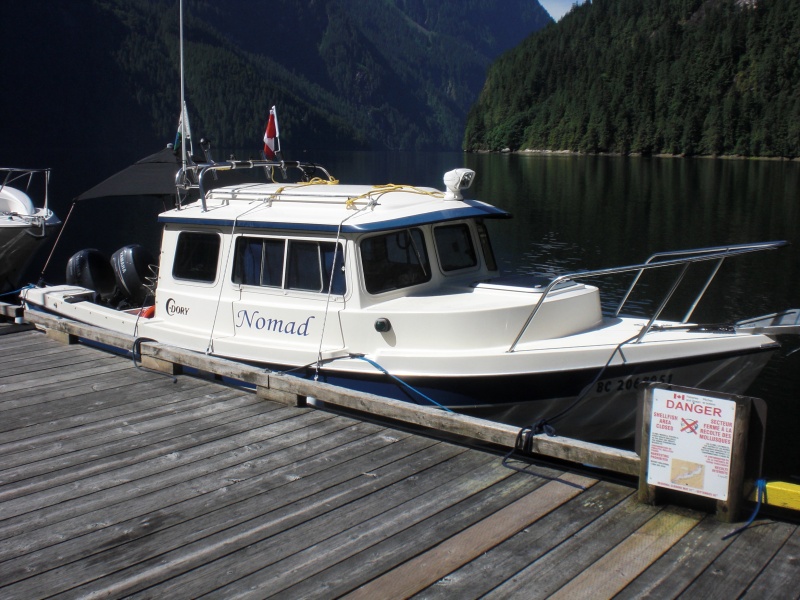 Nomad at dock.