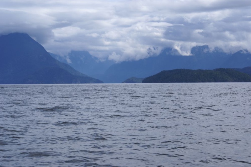 Northbound-DSC06251 Passing by Desolation Sound