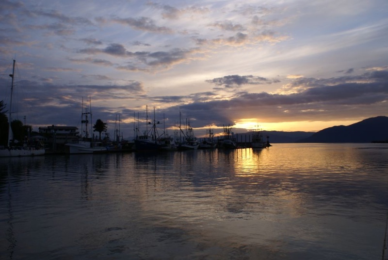 Northbound-DSC06451 Wrangell - Sunset