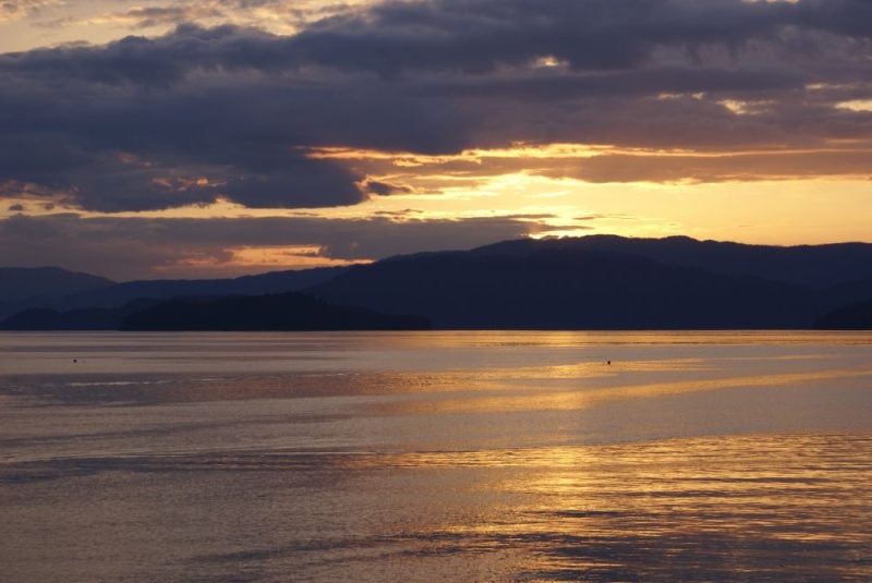 Northbound-DSC06461 Wrangell - Sunset
