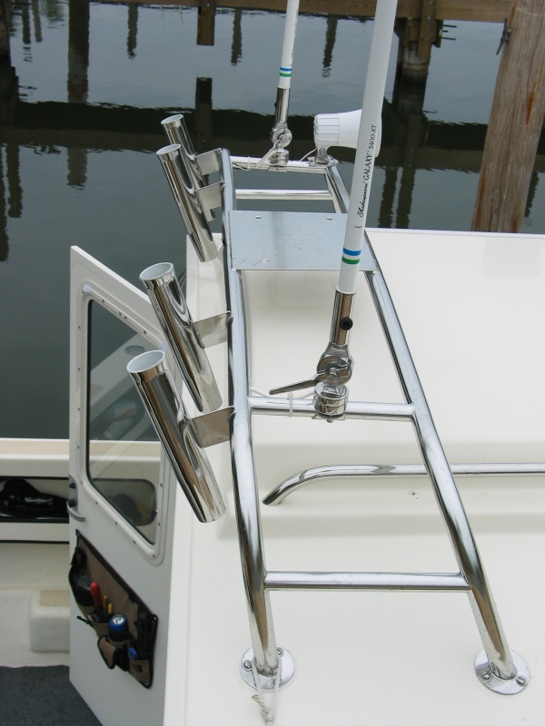 (Not For Hire) Low model, factory radar arch from Brooks Marine..