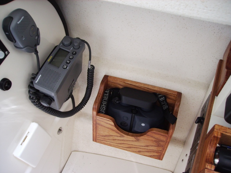 Oak Binocular Holder