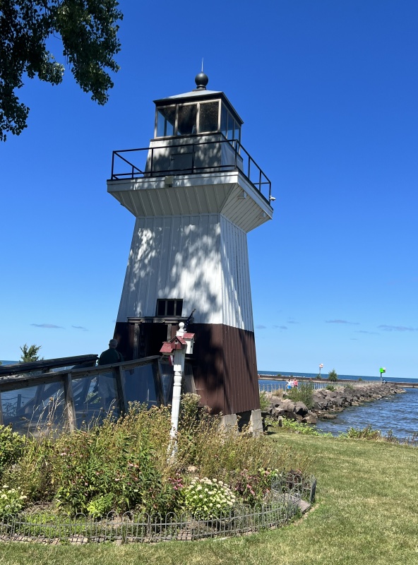 Oak Orchard Lighthouse at Point Breeze