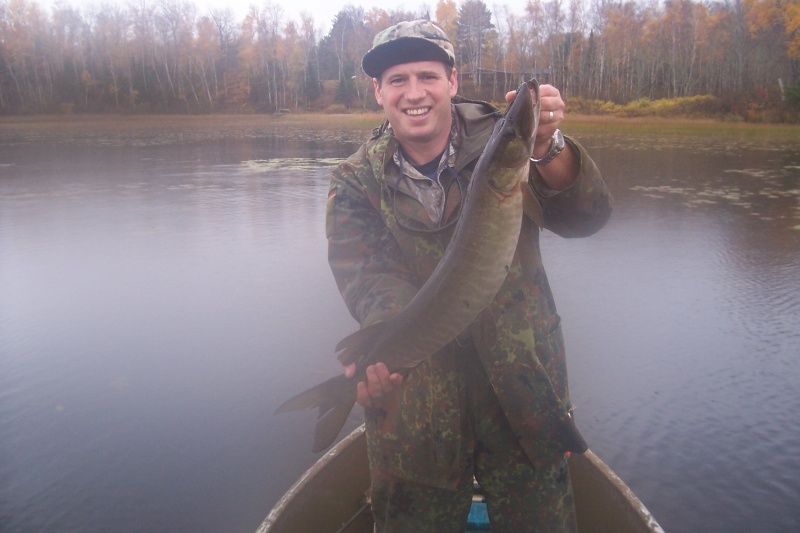 oct. musky Chippewa River tributary