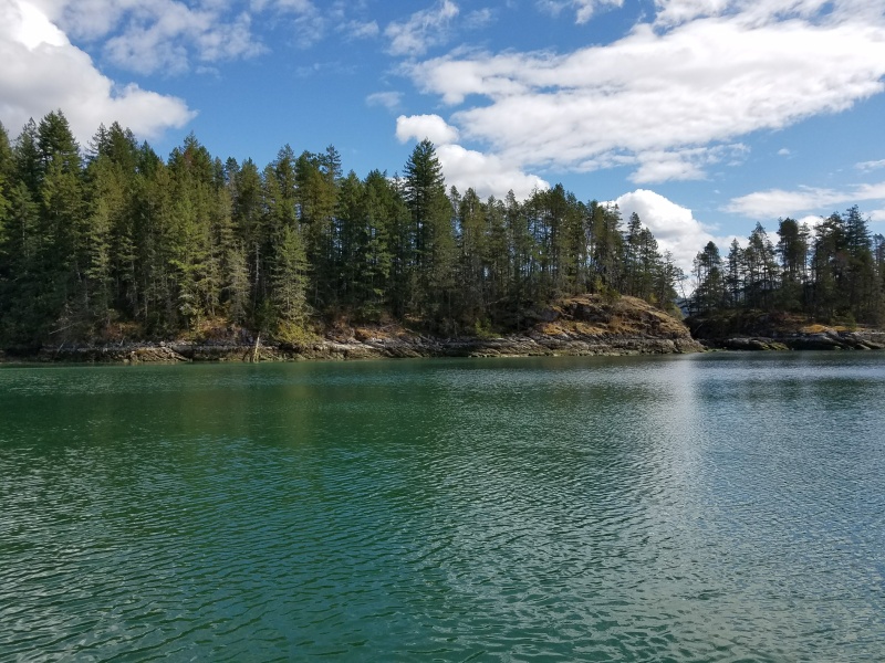 Octopus Islands Marine Park, near Quadra Island.