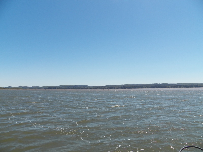 Off towards Westport.  Photos just can't get the expanse of spits and islands, but I tried.