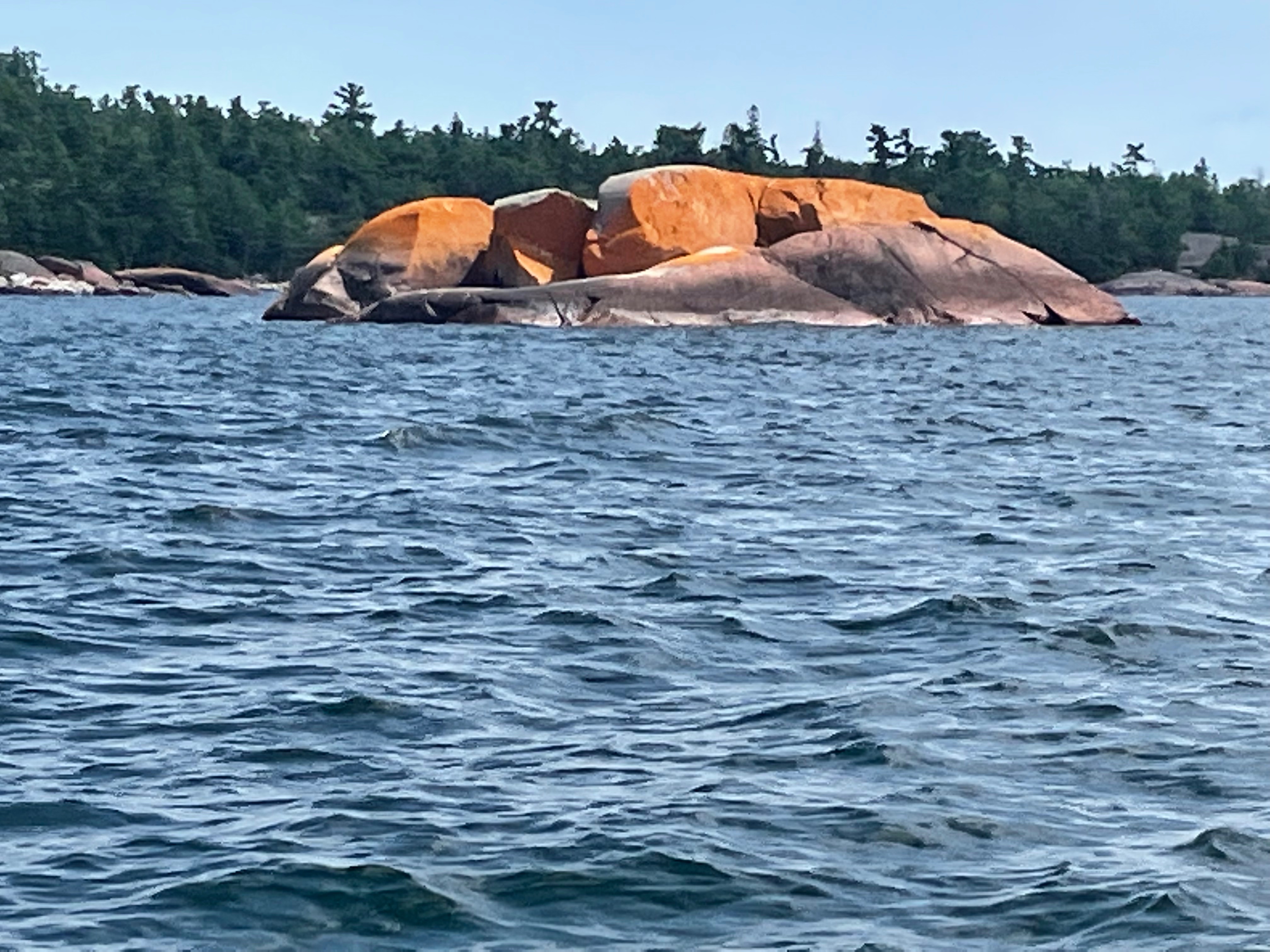 Office building sized rock
