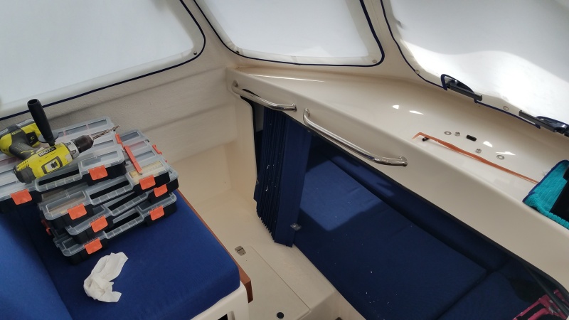 "Oh Crap" passenger bars installed successfully.