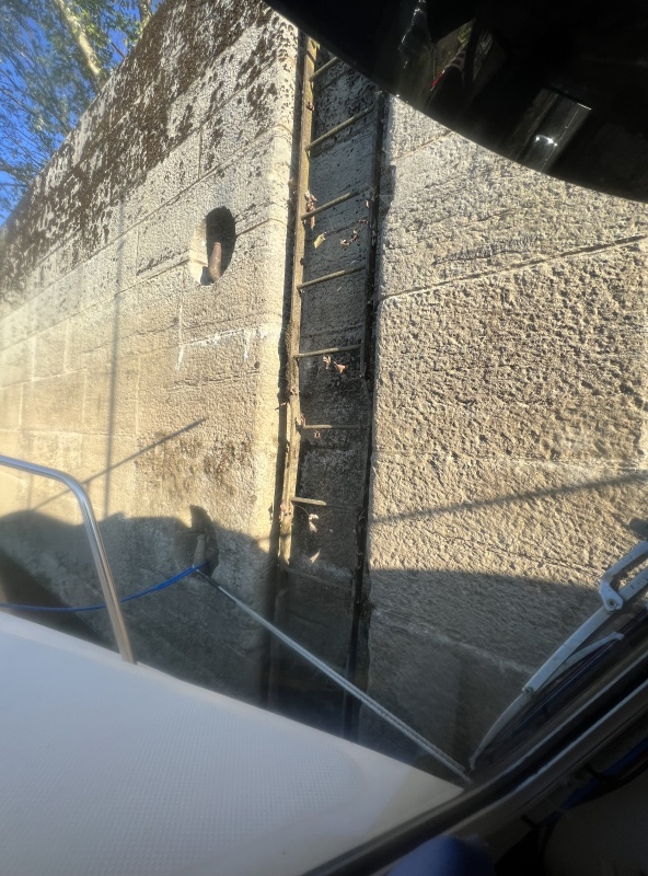 On Old Lock 7 Wall