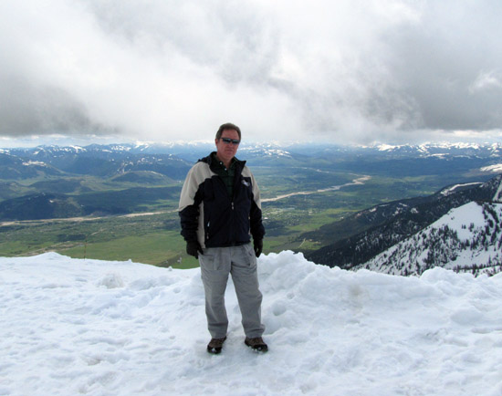 on Rendezvous Peak