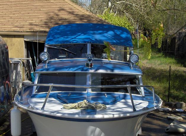 one of the 'old boats'.  blue bertha