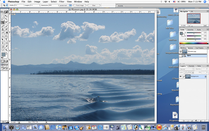 Open Image in PS