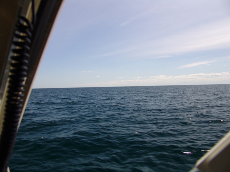 Open water.