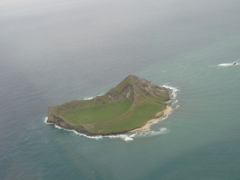 (orfelia) Favorite fishing spot, rabbit island -- from the air