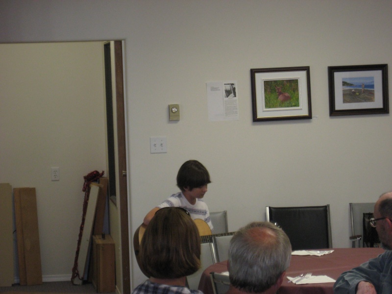 our young guitar player