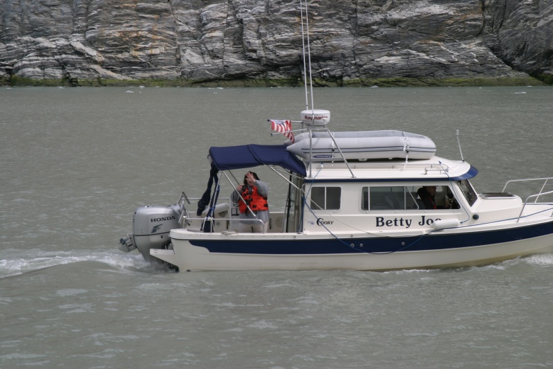 Outbound from North Sawyer Glacier