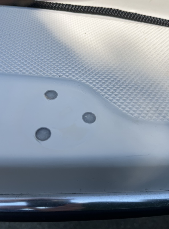Over drill & West Systems epoxy