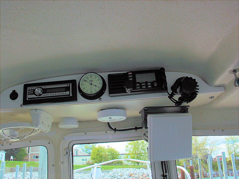 Overhead shelf