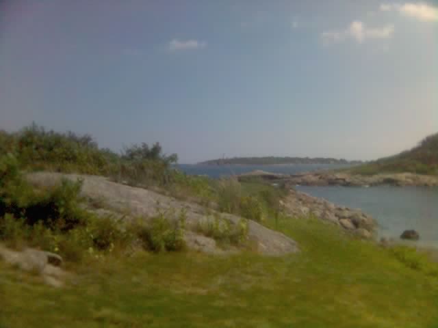 Overlooking Little Misery and Bakers Island (Salem Harbor).